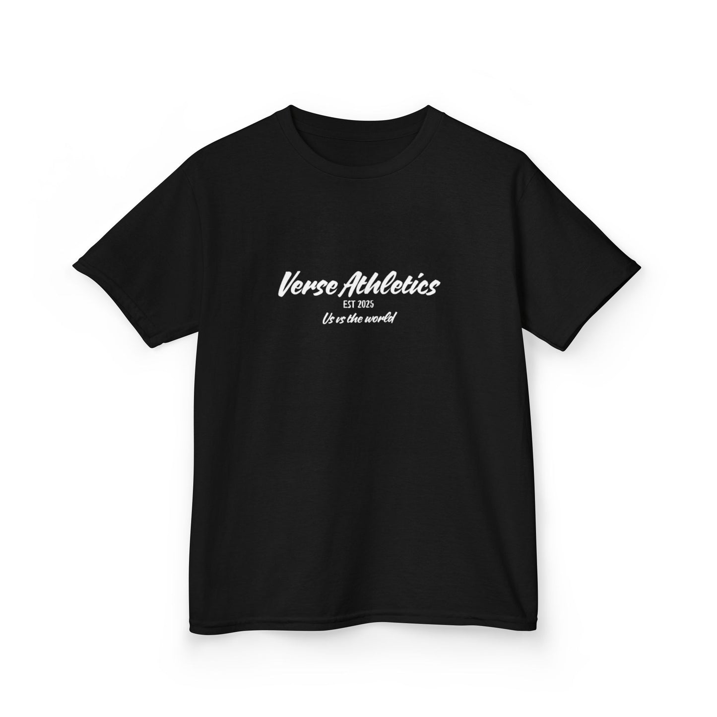 Kids Heavy Cotton Tee - Verse Athletics-Simple-Black