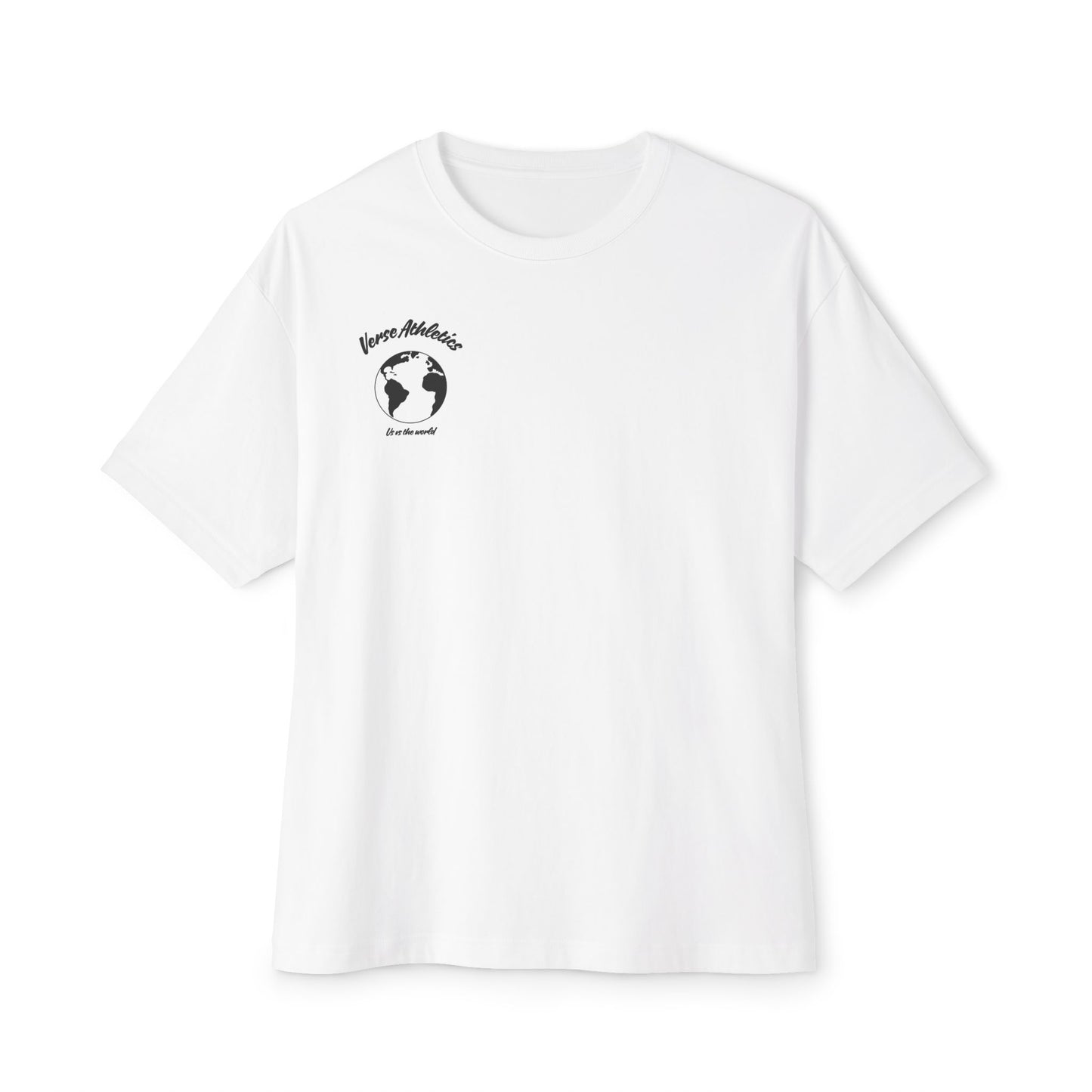 Verse Athletics - Earth Graphic - White Tee