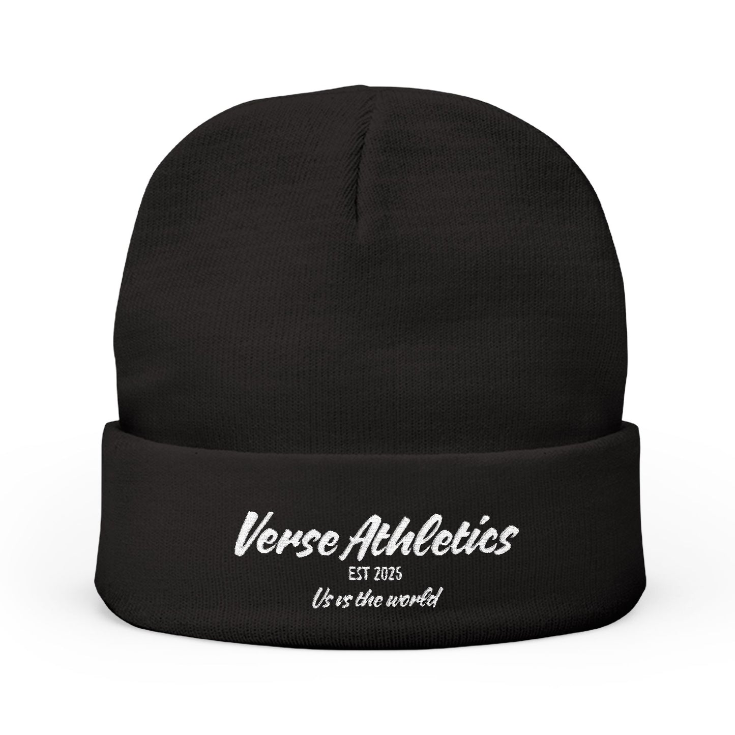Verse athletics Knit essential Beanie-Black